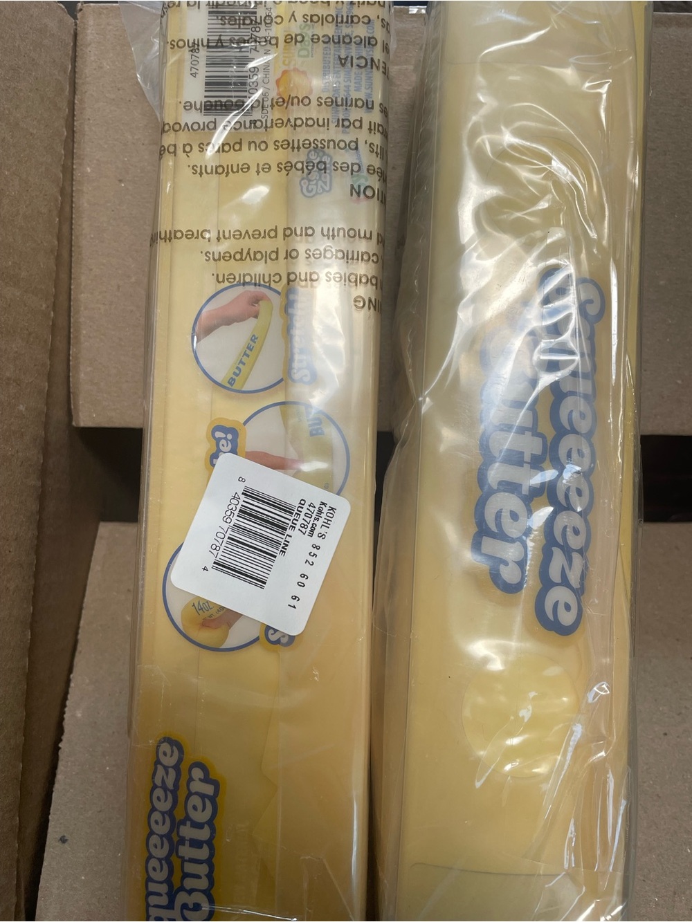 Squeeze Yellow Butter Stretchy Suishy